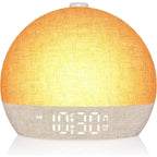 Dawnly sunrise alarm clock and wake-up light
